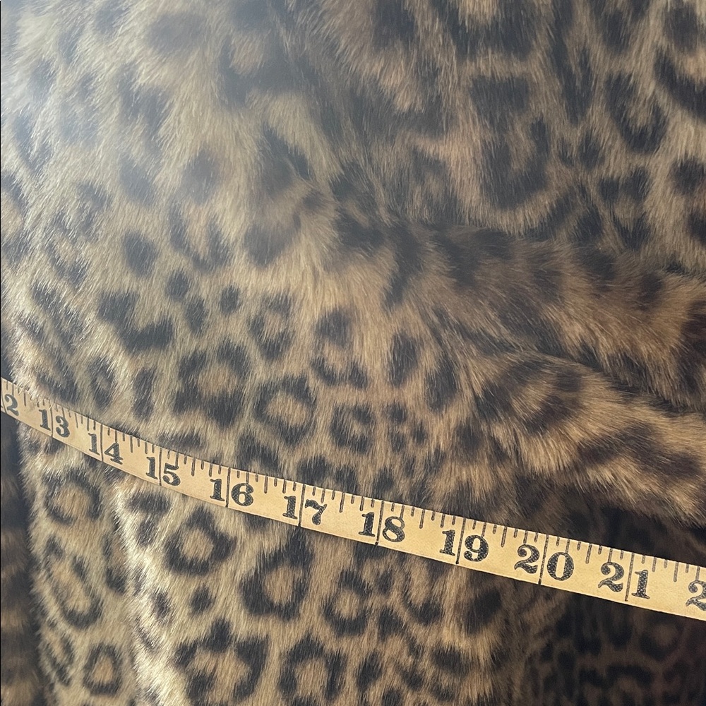 Holt Renfrew Faux Fur Swing Coat - Picture 7 of 7
